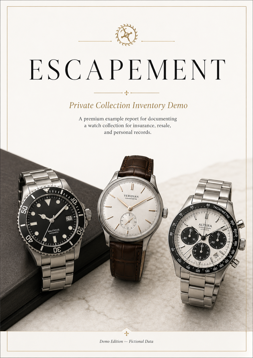 Escapement — Watch Collection